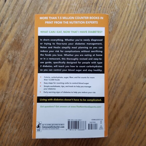 THE DIABETES COUNTER PAPERBACK - Picture 2 of 2